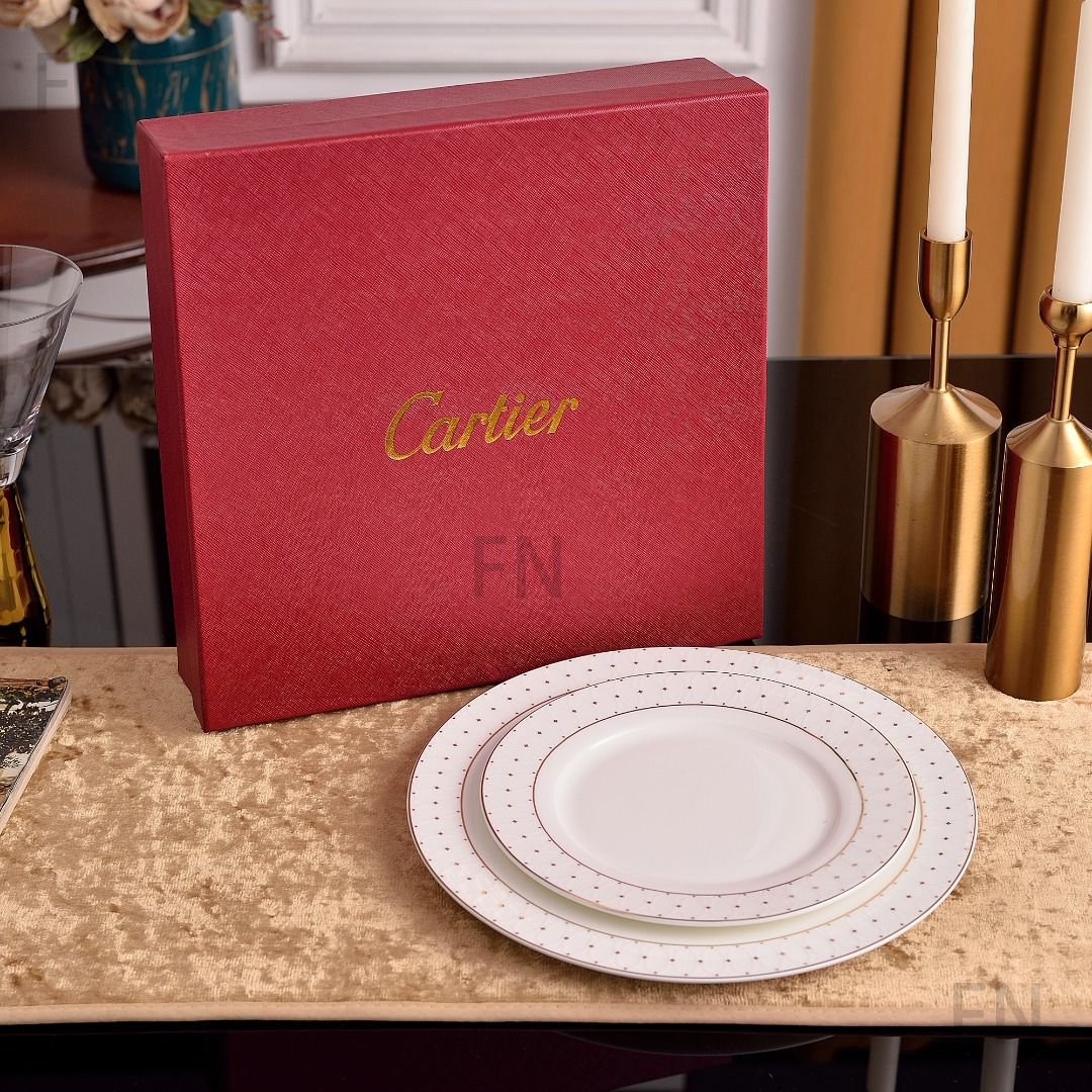 Cartier Porcelain plates Set of two plates - Cartier Plates | Buy Online in UAE